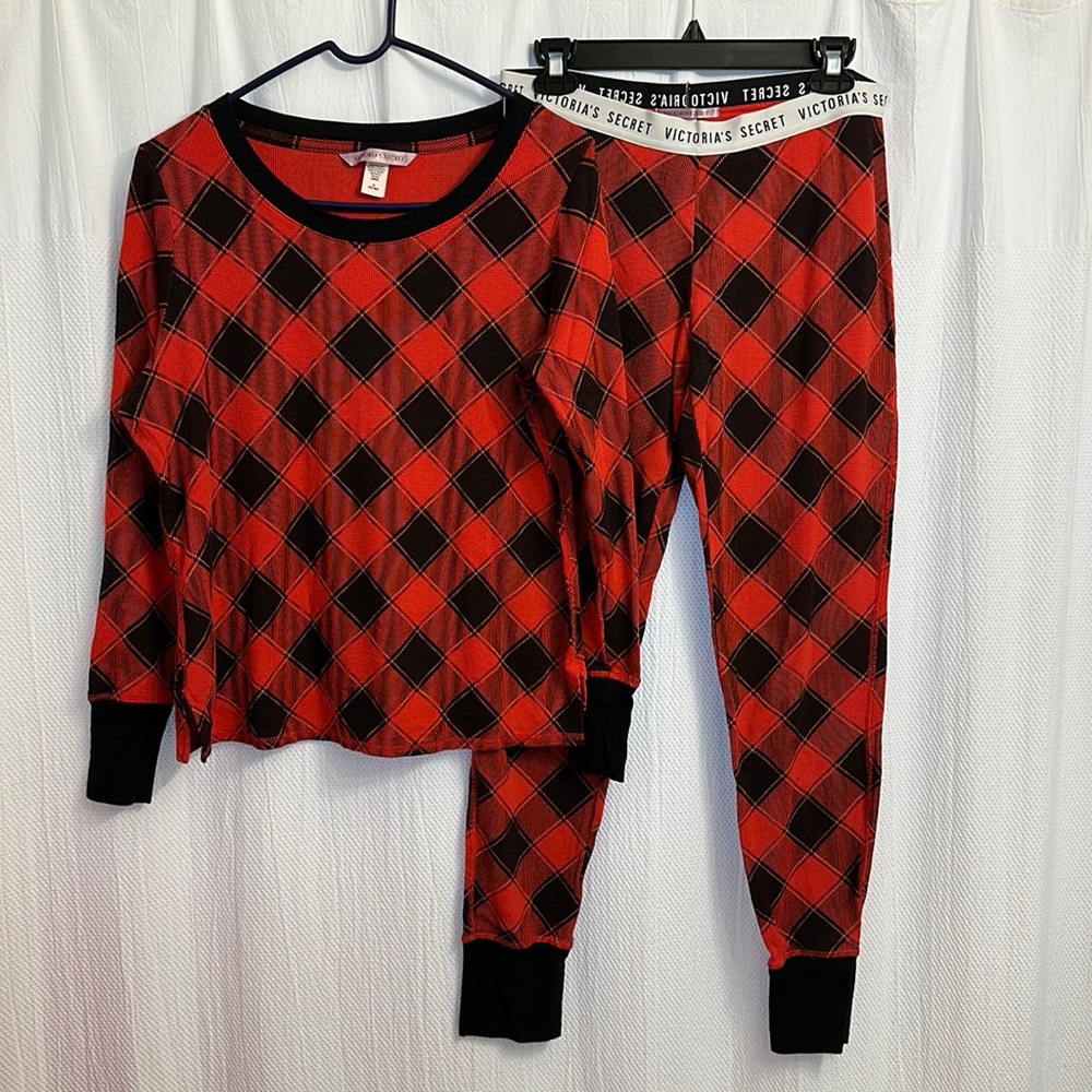 Victoria’s Secret Buffalo Plaid Pajama Set